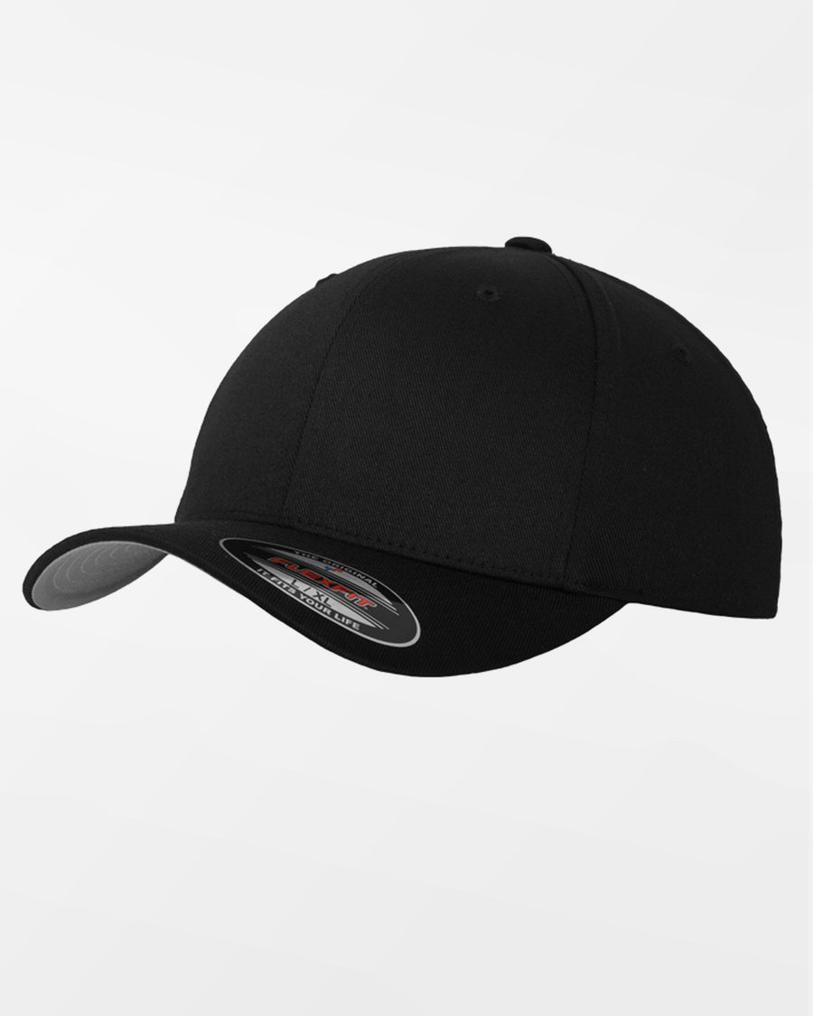 Yupoong Flexfit Combed Wool Cap "Hülben 3B", schwarz-DIAMOND PRIDE