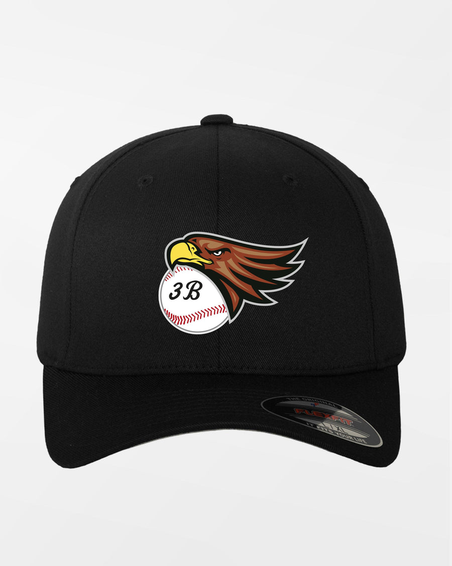 Yupoong Flexfit Combed Wool Cap "Hülben 3B", schwarz-DIAMOND PRIDE