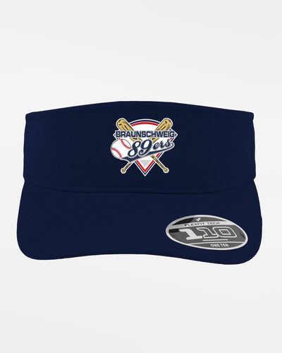 Yupoong Flexfit Functional Visor "Braunschweig 89ers", Primary Logo, navy blau-DIAMOND PRIDE