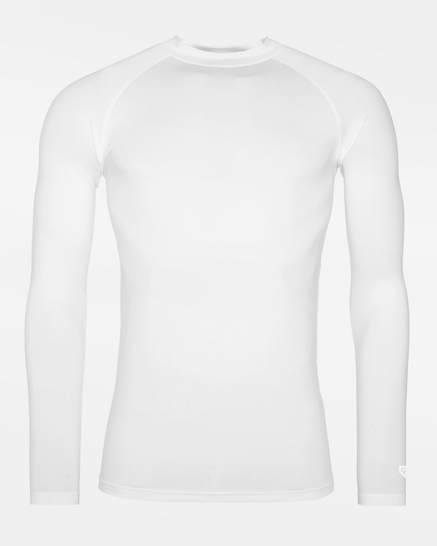 Diamond Pride Basic Compression Longsleeve Shirt, weiss-DIAMOND PRIDE