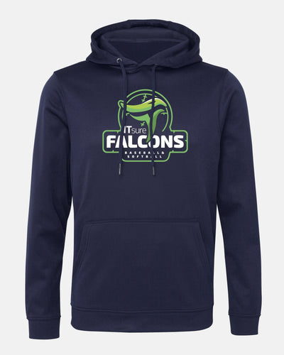 Diamond Pride Basic Functional Hoodie "IT SURE FALCONS", navy blau-DIAMOND PRIDE