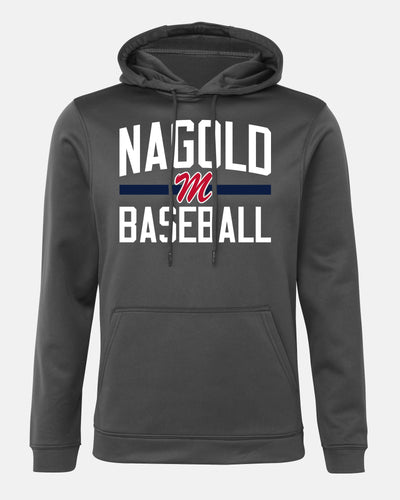 Diamond Pride Basic Functional Hoodie "Nagold Mohawks", Baseball, dunkelgrau-DIAMOND PRIDE