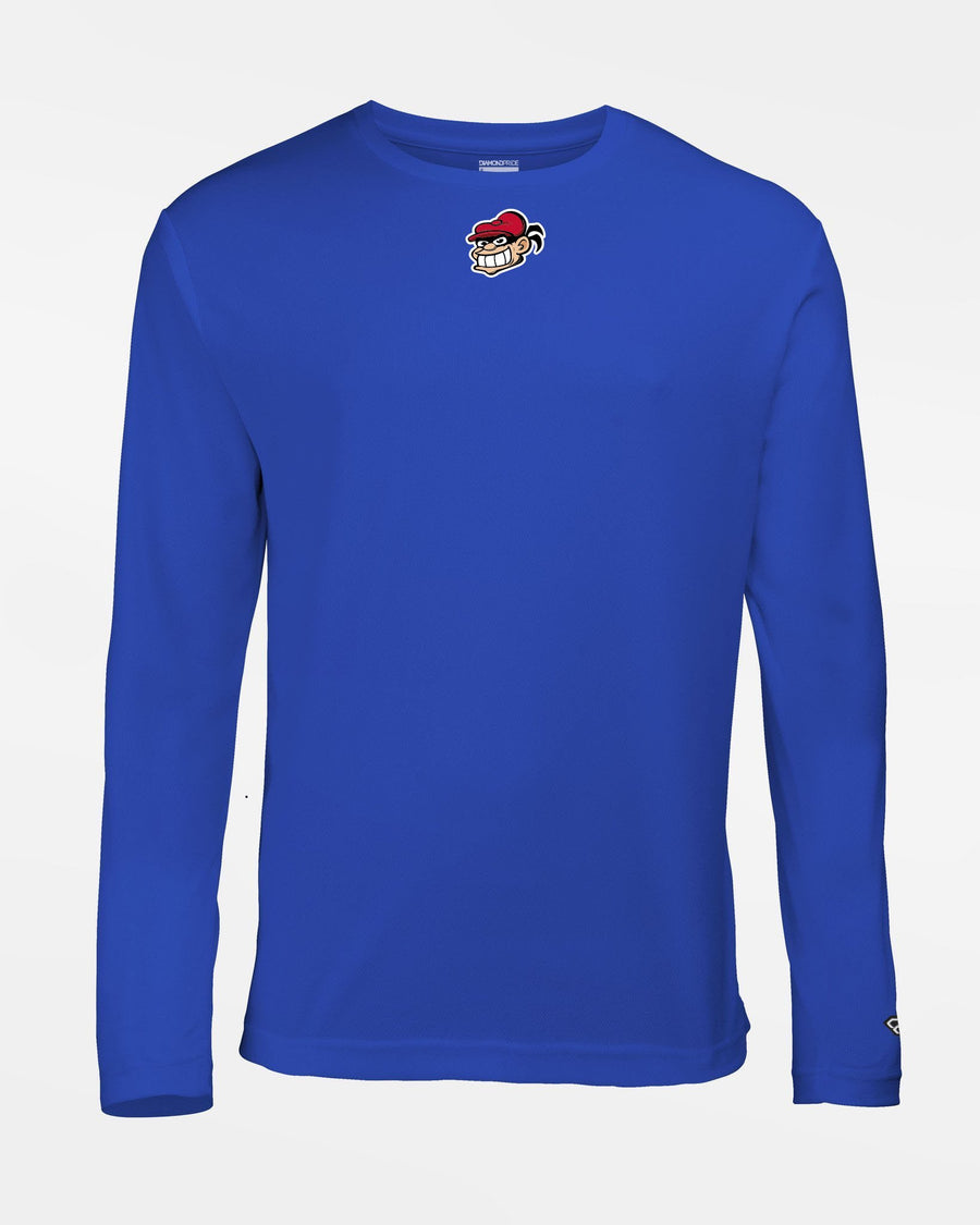 Diamond Pride Basic Functional Longsleeve Shirt "Hamburg Stealers", royal-blau-DIAMOND PRIDE