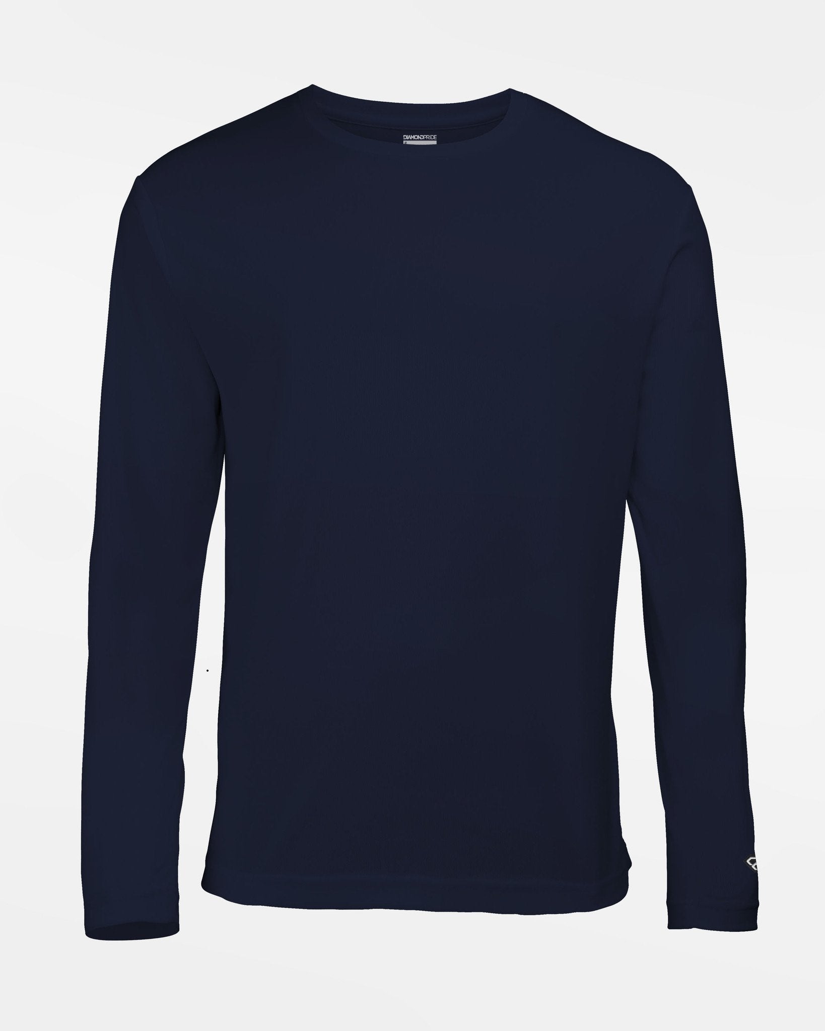 Diamond Pride Basic Functional Longsleeve Shirt, navy blau-DIAMOND PRIDE