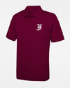 Diamond Pride Basic Functional Polo-Shirt, "Berlin Flamingos", F, burgundy-DIAMOND PRIDE