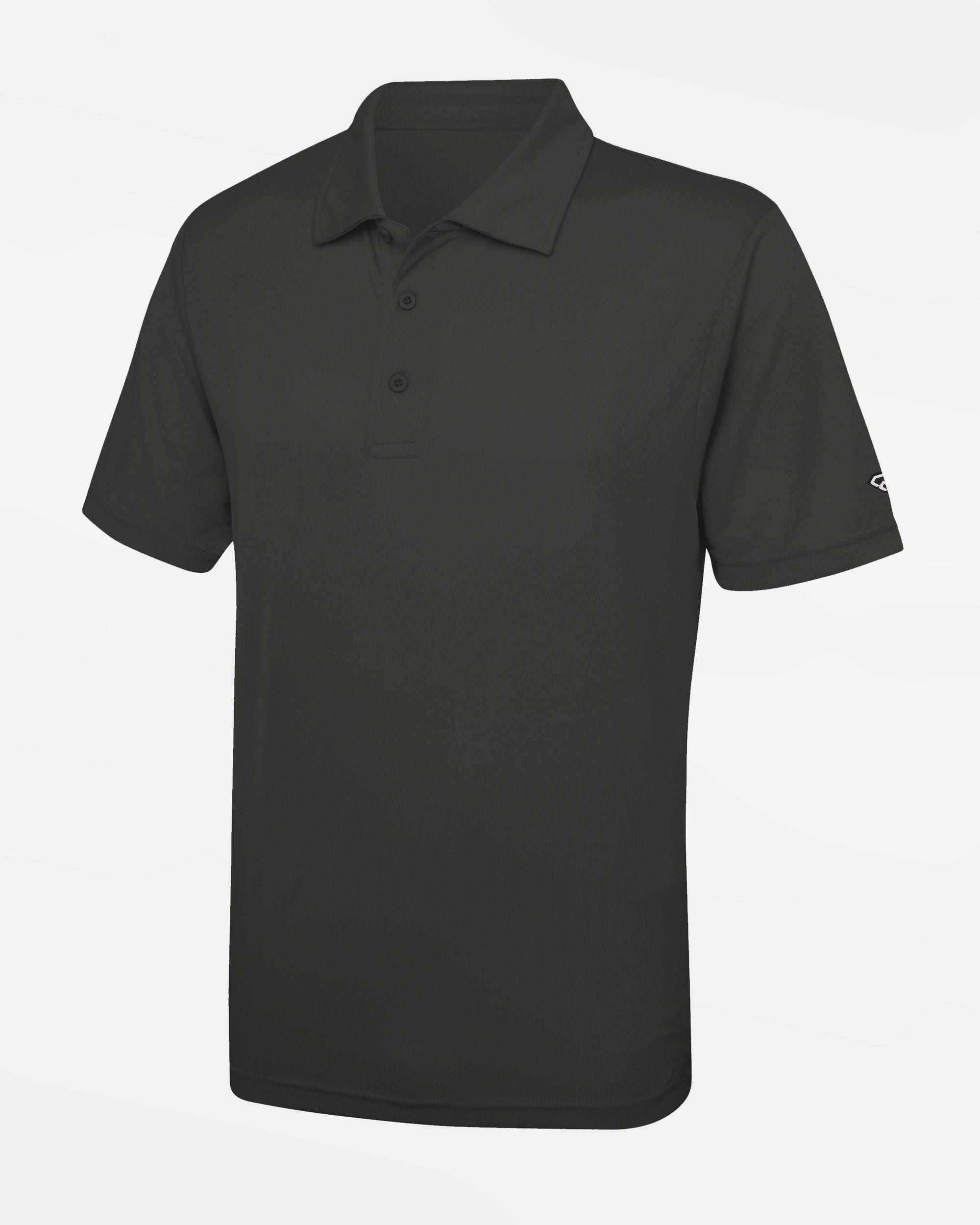 Diamond Pride Basic Functional Polo-Shirt, dunkelgrau-DIAMOND PRIDE