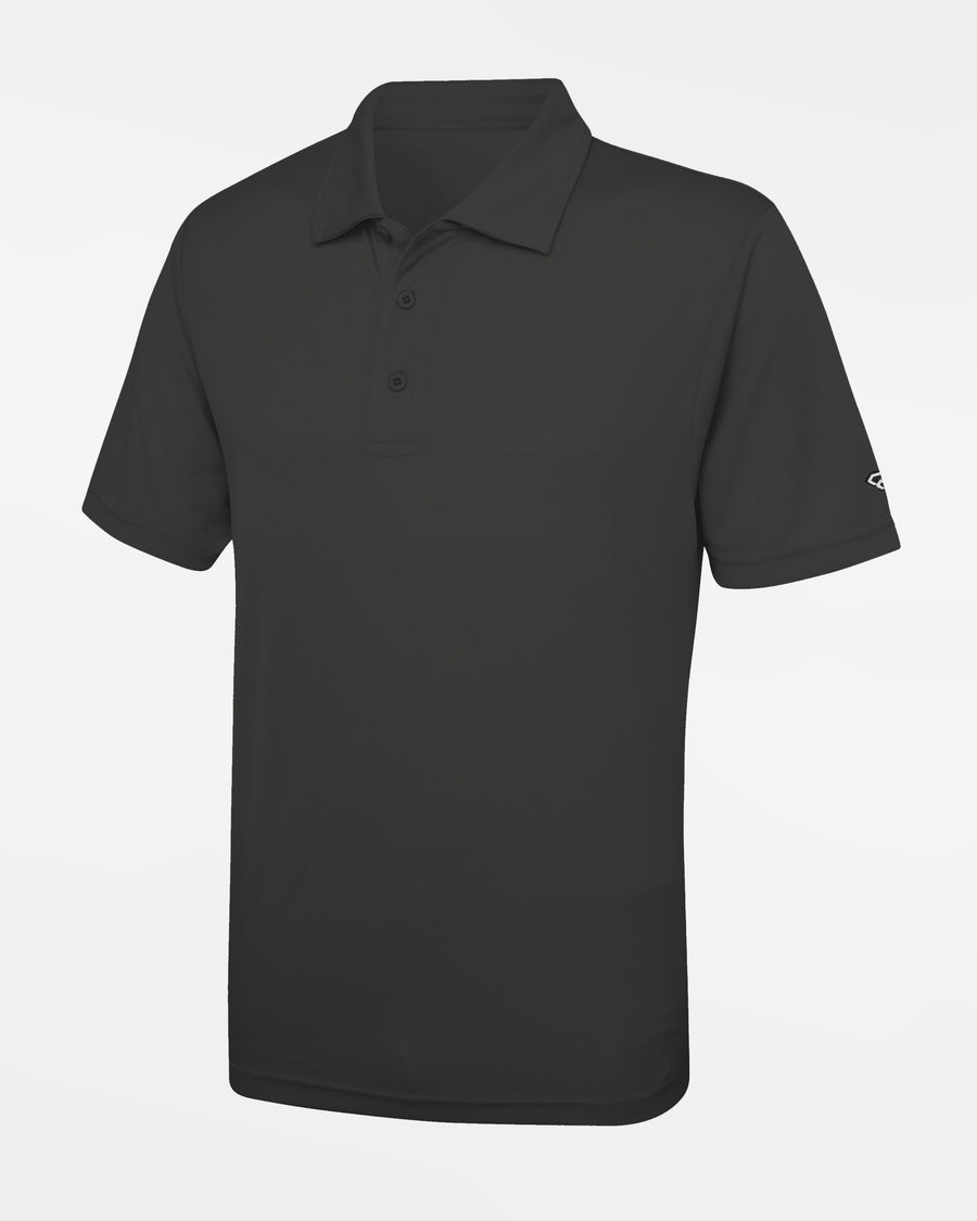Diamond Pride Basic Functional Polo-Shirt, dunkelgrau-DIAMOND PRIDE