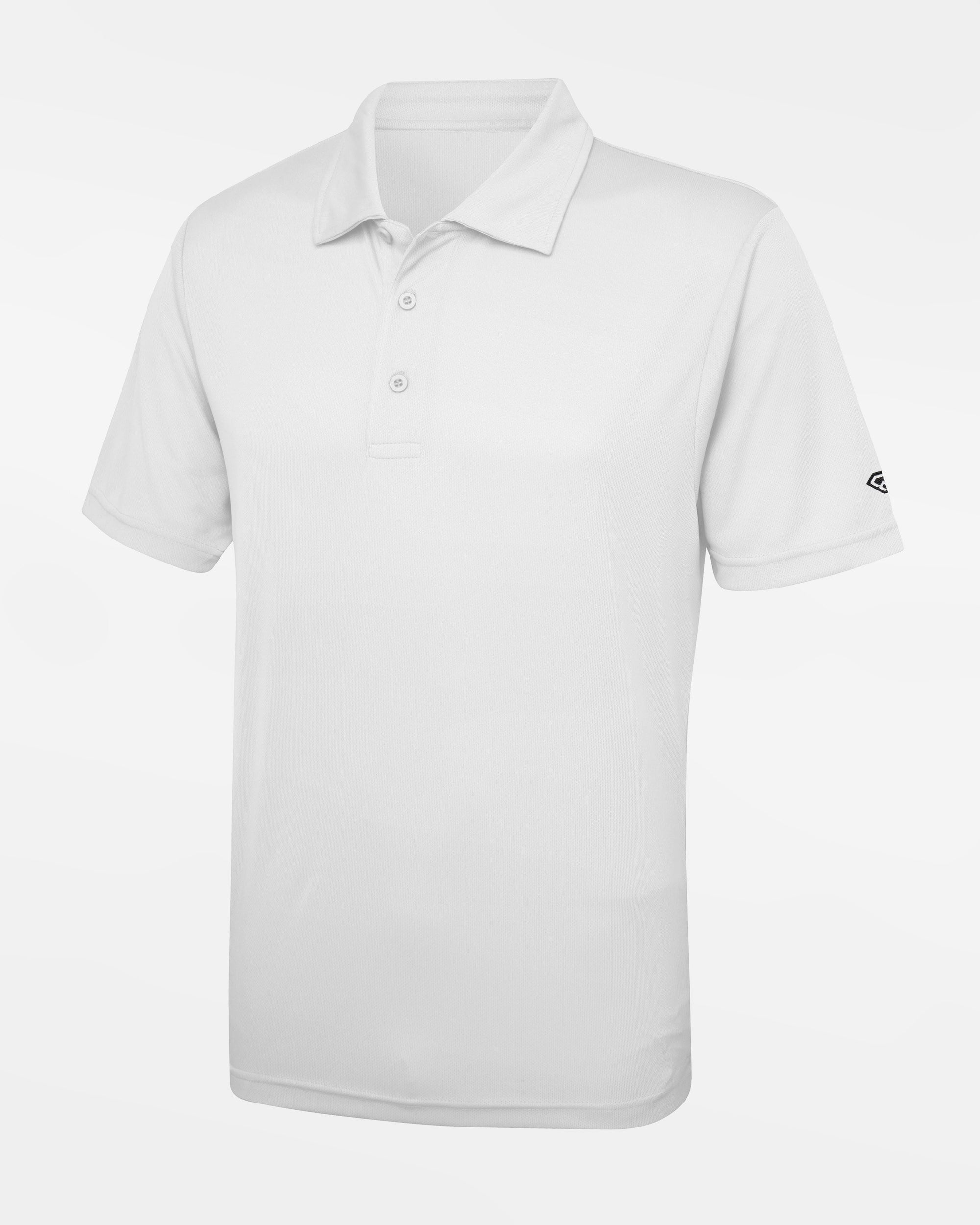 Diamond Pride Basic Functional Polo-Shirt, weiss-DIAMOND PRIDE