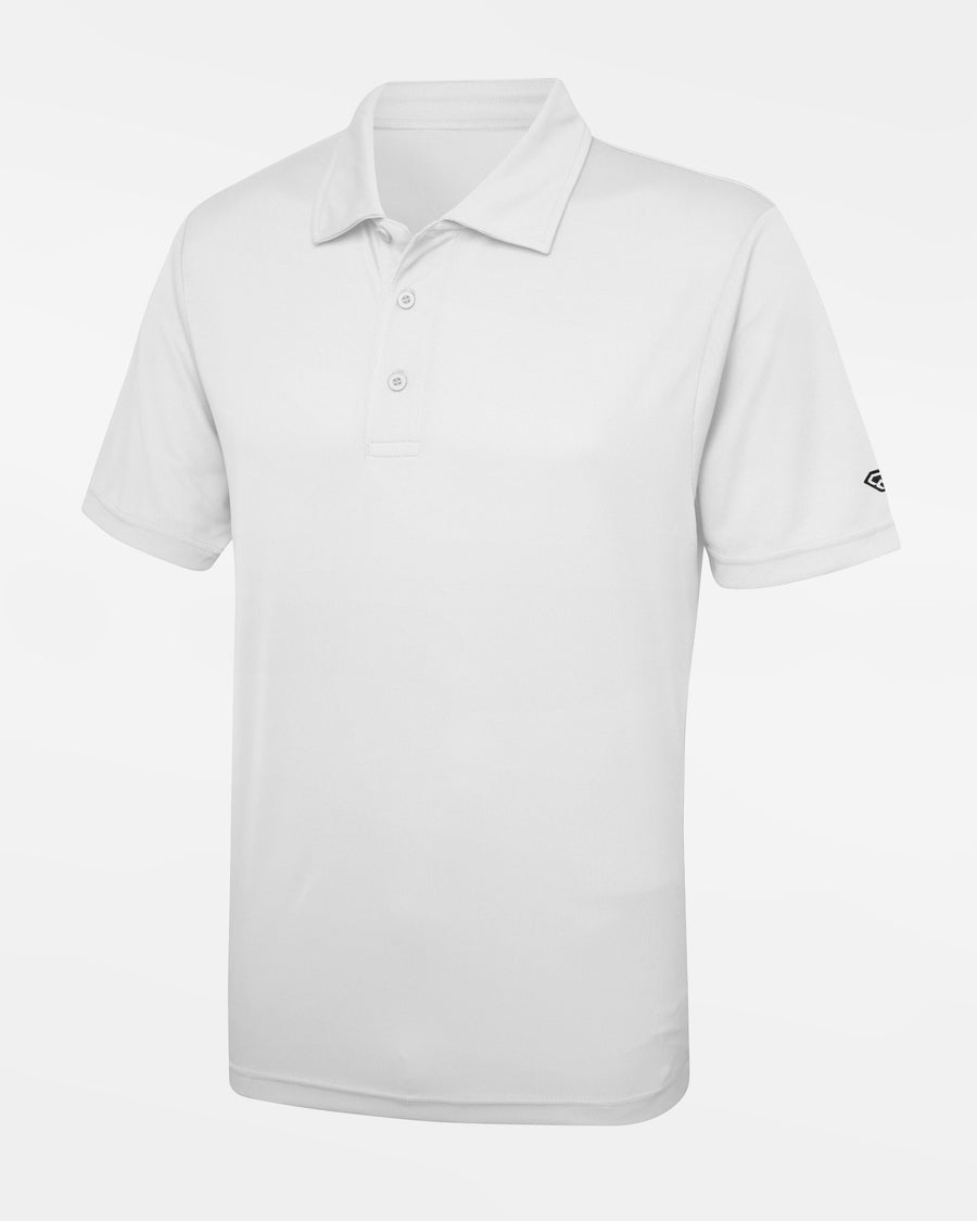 Diamond Pride Basic Functional Polo-Shirt, weiss-DIAMOND PRIDE