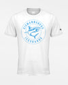 Diamond Pride Basic Functional T-Shirt "Eismannsberg Icesharks", Crest sky blue, weiss-DIAMOND PRIDE