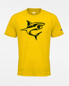 Diamond Pride Basic Functional T-Shirt "Eismannsberg Icesharks", Shark, gelb-DIAMOND PRIDE