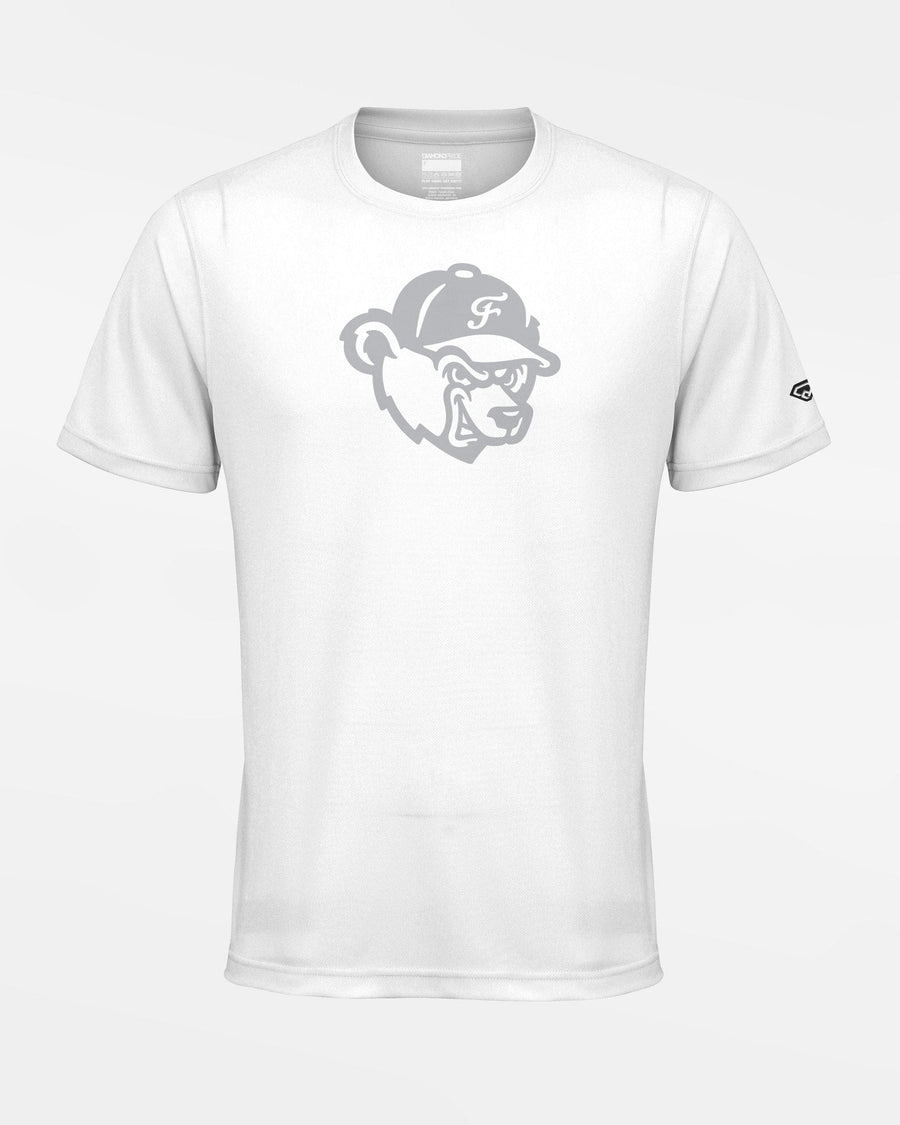 Diamond Pride Basic Functional T-Shirt "Freising Grizzlies", Bear, weiss-DIAMOND PRIDE