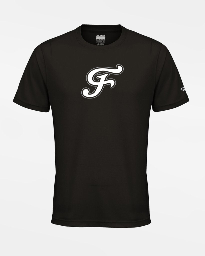 Diamond Pride Basic Functional T-Shirt "Freising Grizzlies", F, schwarz-DIAMOND PRIDE