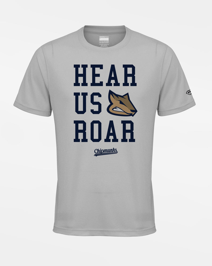 Diamond Pride Basic Functional T-Shirt "Hagen Chipmunks", Roar, grau-DIAMOND PRIDE