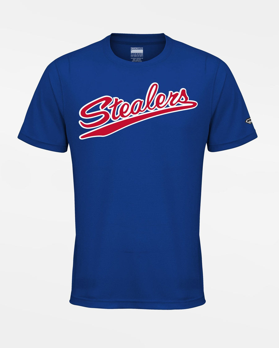 Diamond Pride Basic Functional T-Shirt "Hamburg Stealers", Script, royal-blau-DIAMOND PRIDE