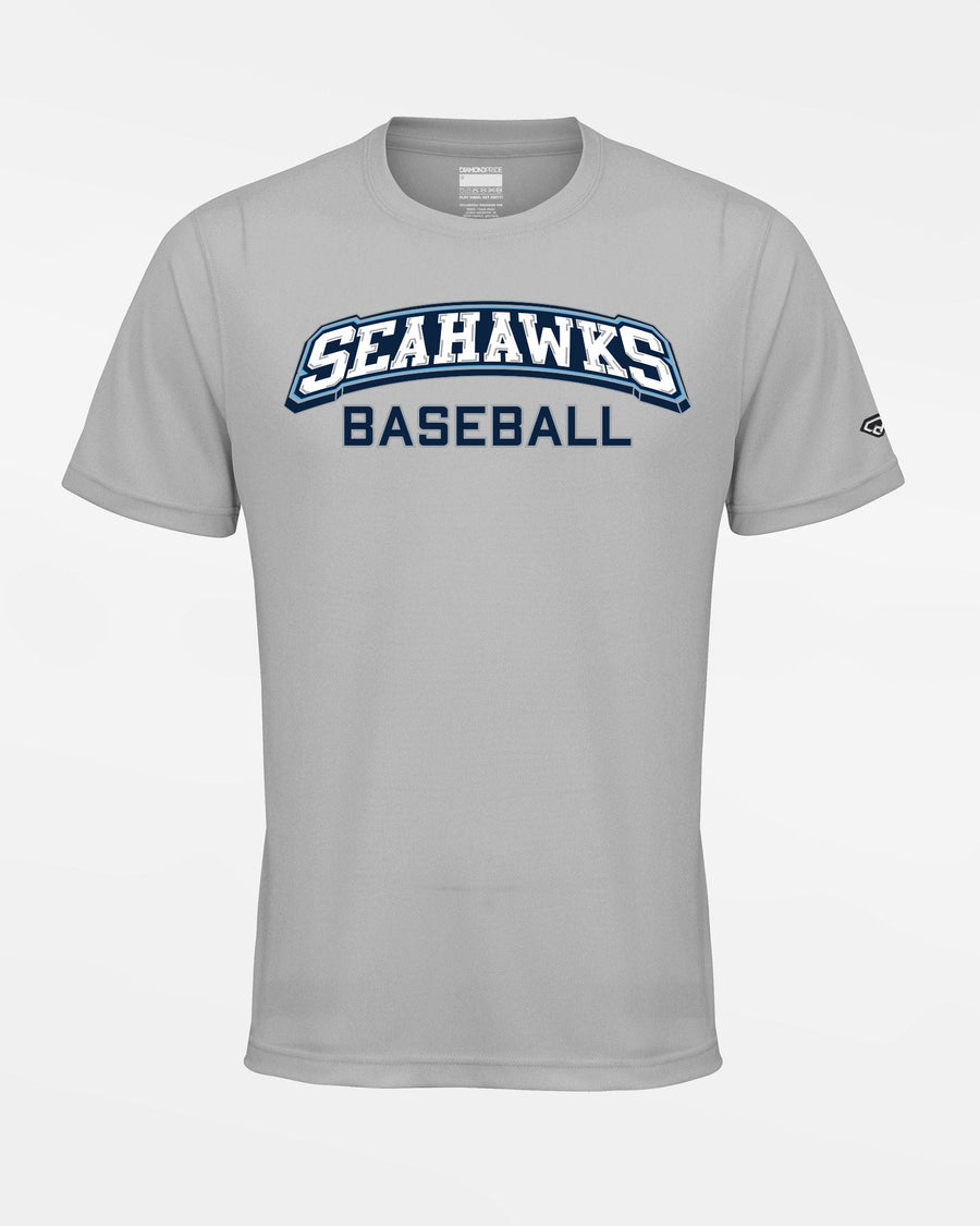 Diamond Pride Basic Functional T-Shirt "Kiel Seahawks", Baseball, grau-DIAMOND PRIDE