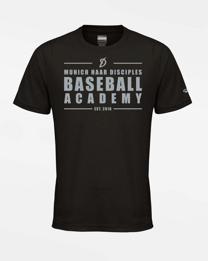 Diamond Pride Basic Functional T-Shirt "Munich-Haar Disciples", Academy, schwarz-DIAMOND PRIDE