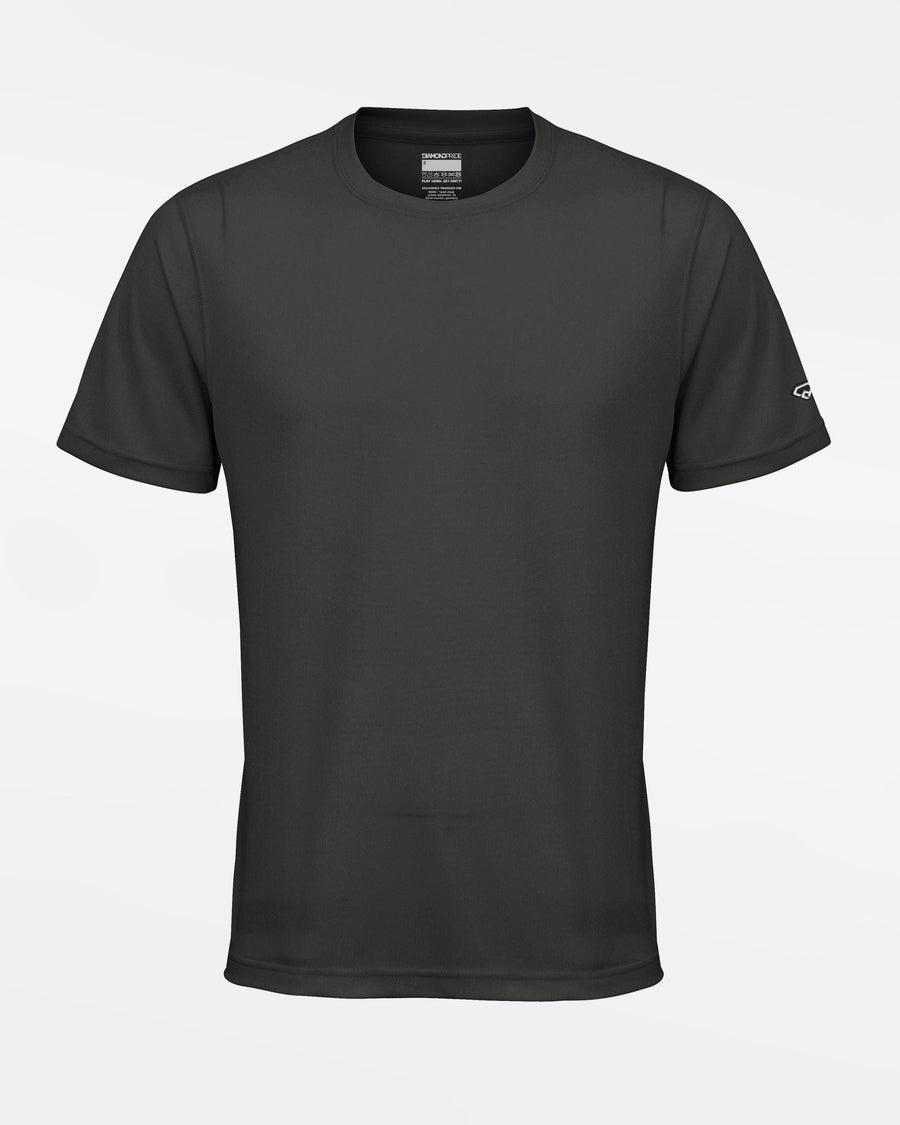 Diamond Pride Basic Functional T-Shirt, dunkelgrau-DIAMOND PRIDE
