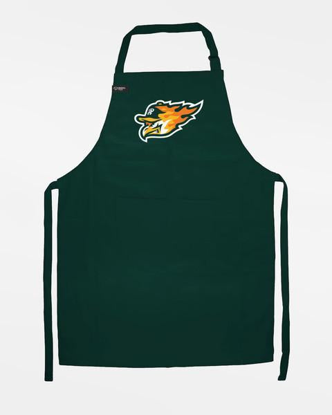 Diamond Pride Grillschürze & Kochschürze "Attnang Athletics", Head, dunkelgrün-DIAMOND PRIDE