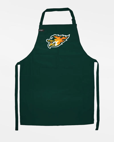 Diamond Pride Grillschürze & Kochschürze "Attnang Athletics", Head, dunkelgrün-DIAMOND PRIDE