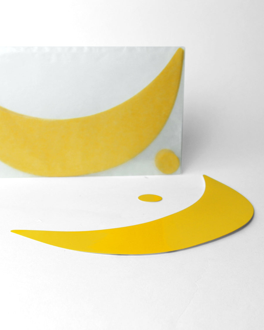 Diamond Pride "Helm Visor & Button" Decals - 10er Set, gelb-DIAMOND PRIDE