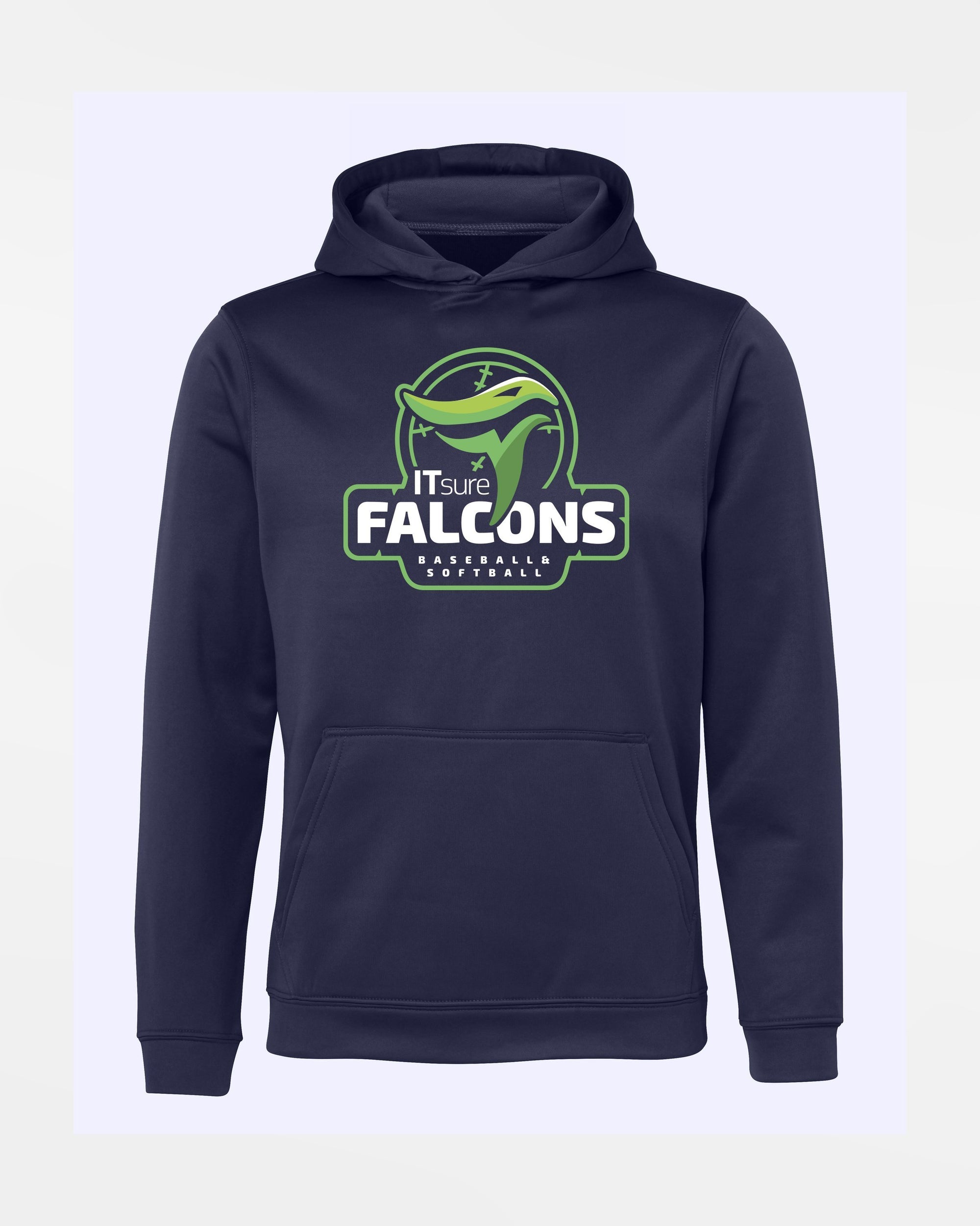 Diamond Pride Kids Basic Functional Hoodie "IT SURE FALCONS", navy blau-DIAMOND PRIDE