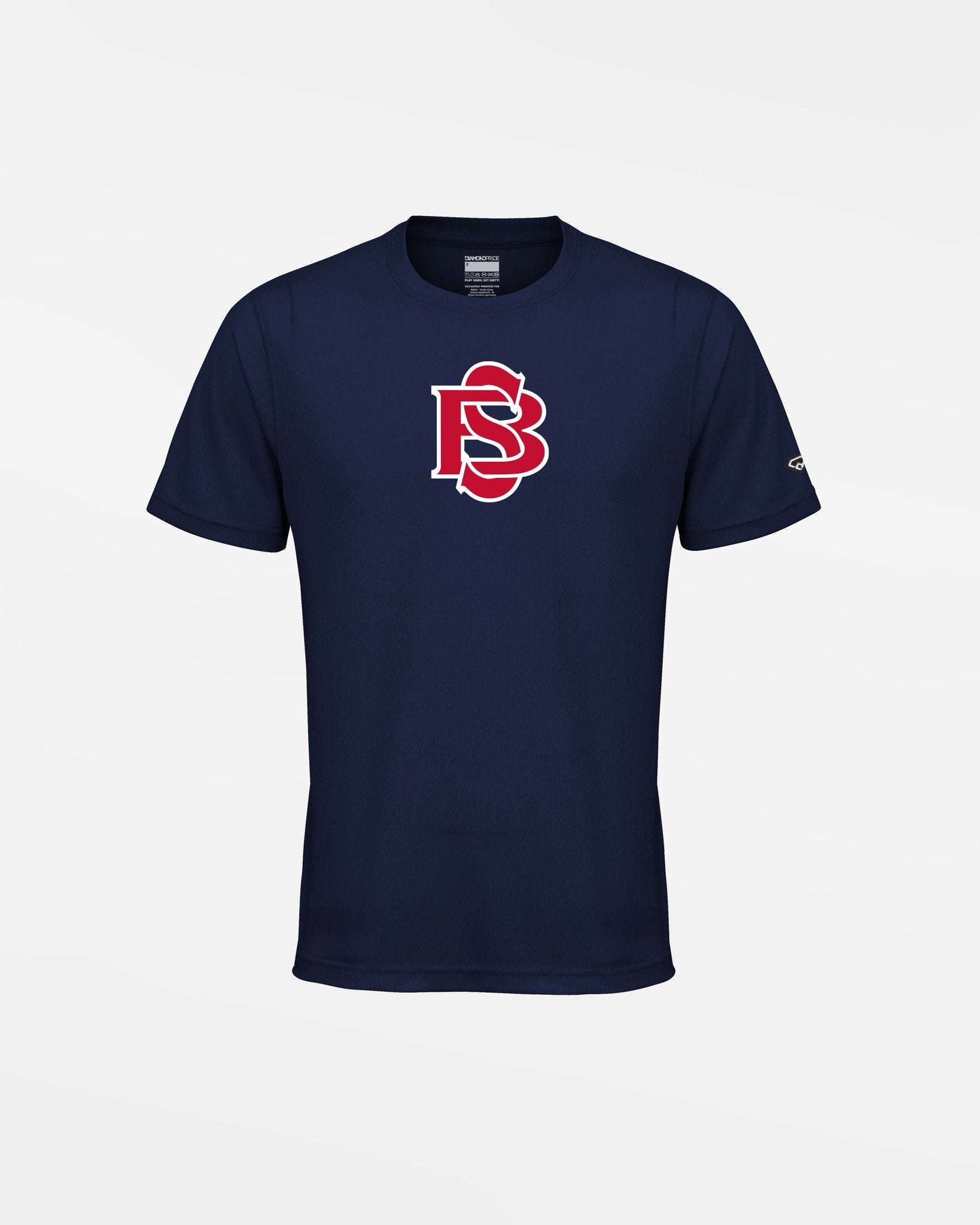 Diamond Pride Kids Basic Functional T-Shirt "Berlin Sluggers", BS, navy blau-DIAMOND PRIDE