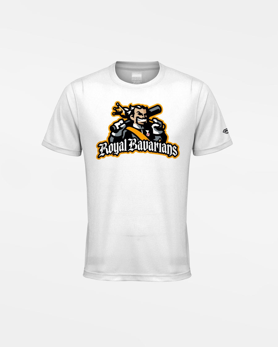 Diamond Pride Kids Basic Functional T-Shirt "Füssen Royal Bavarians", Primary Logo, weiss-DIAMOND PRIDE