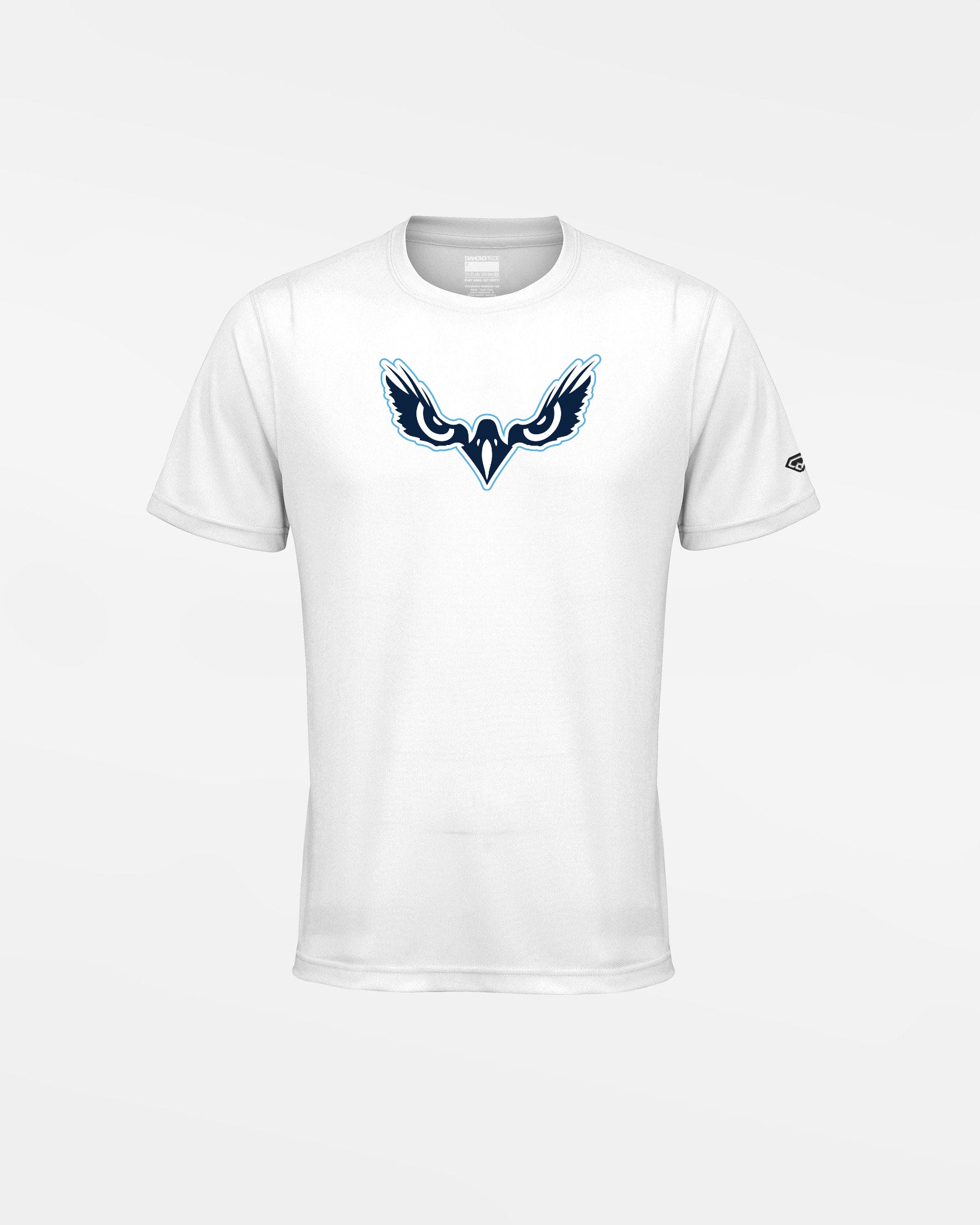 Diamond Pride Kids Basic Functional T-Shirt "Kiel Seahawks", Eyes, weiss-DIAMOND PRIDE