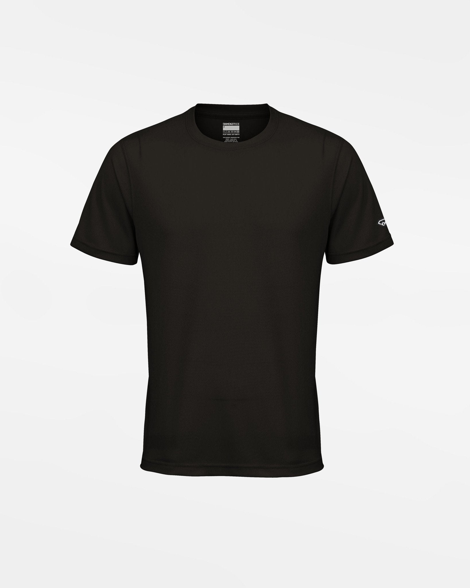 Diamond Pride Kids Basic Functional T-Shirt "Leipzig Wallbreakers", schwarz-DIAMOND PRIDE