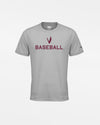 Diamond Pride Kids Basic Functional T-Shirt "Wesseling Vermins", V & Baseball, grau-DIAMOND PRIDE