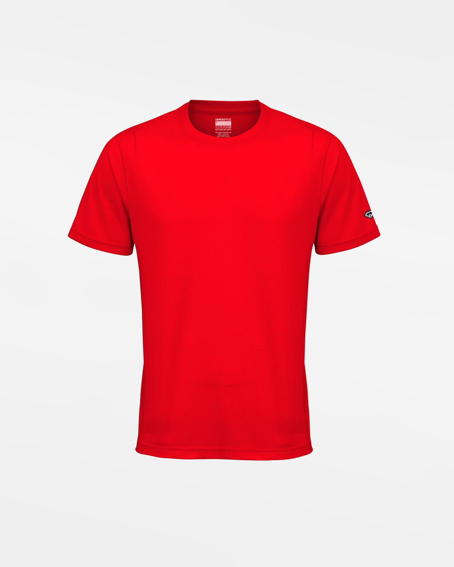 Diamond Pride Kids Basic Functional T-Shirt "Hamburg Stealers", Crest, rot-DIAMOND PRIDE