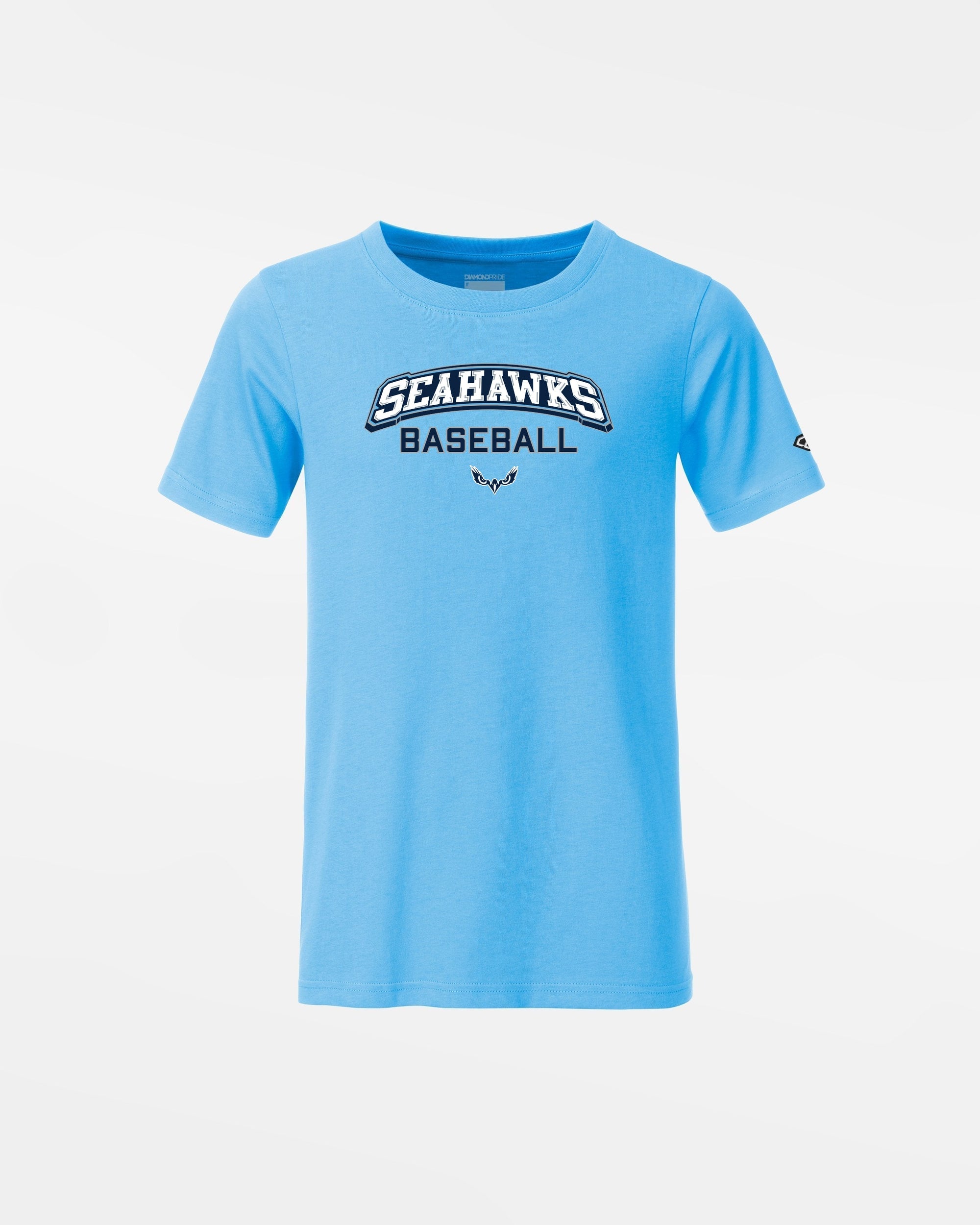 Diamond Pride Kids Premium Light T-Shirt "Kiel Seahawks", Baseball & Eyes, sky blau-DIAMOND PRIDE