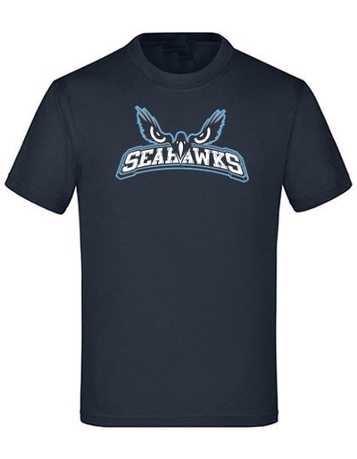 Diamond Pride Kids Premium Light T-Shirt, "Kiel Seahawks", Eyes & Seahawks, navy blau-DIAMOND PRIDE