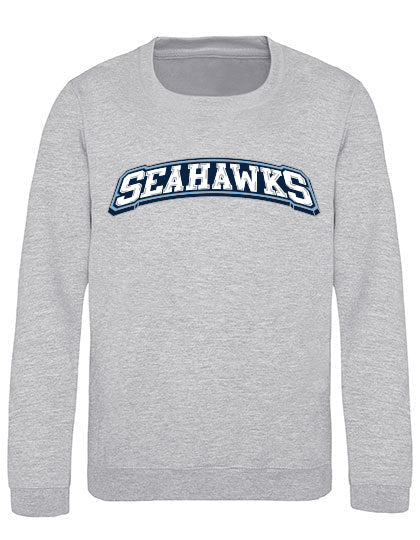 Diamond Pride Kids Premium Sweater "Kiel Seahawks", Script, heather grau-DIAMOND PRIDE