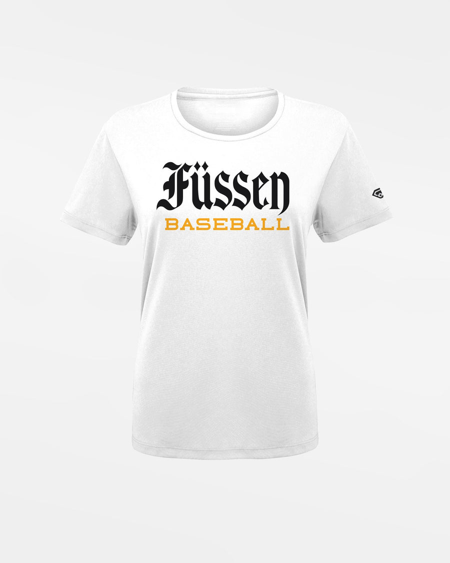 Diamond Pride Ladies Basic Functional T-Shirt "Füssen Royal Bavarians", Füssen Baseball, weiss-DIAMOND PRIDE