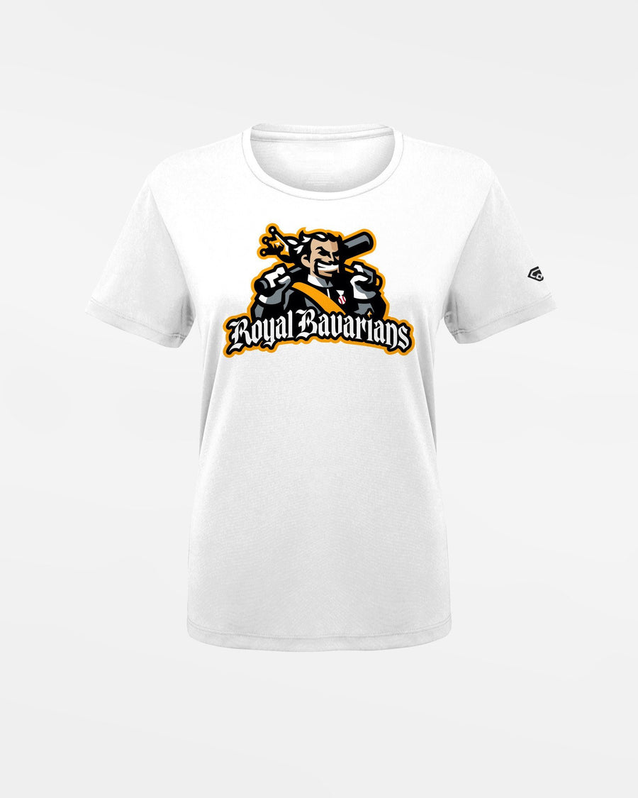 Diamond Pride Ladies Basic Functional T-Shirt "Füssen Royal Bavarians", Primary Logo, weiss-DIAMOND PRIDE