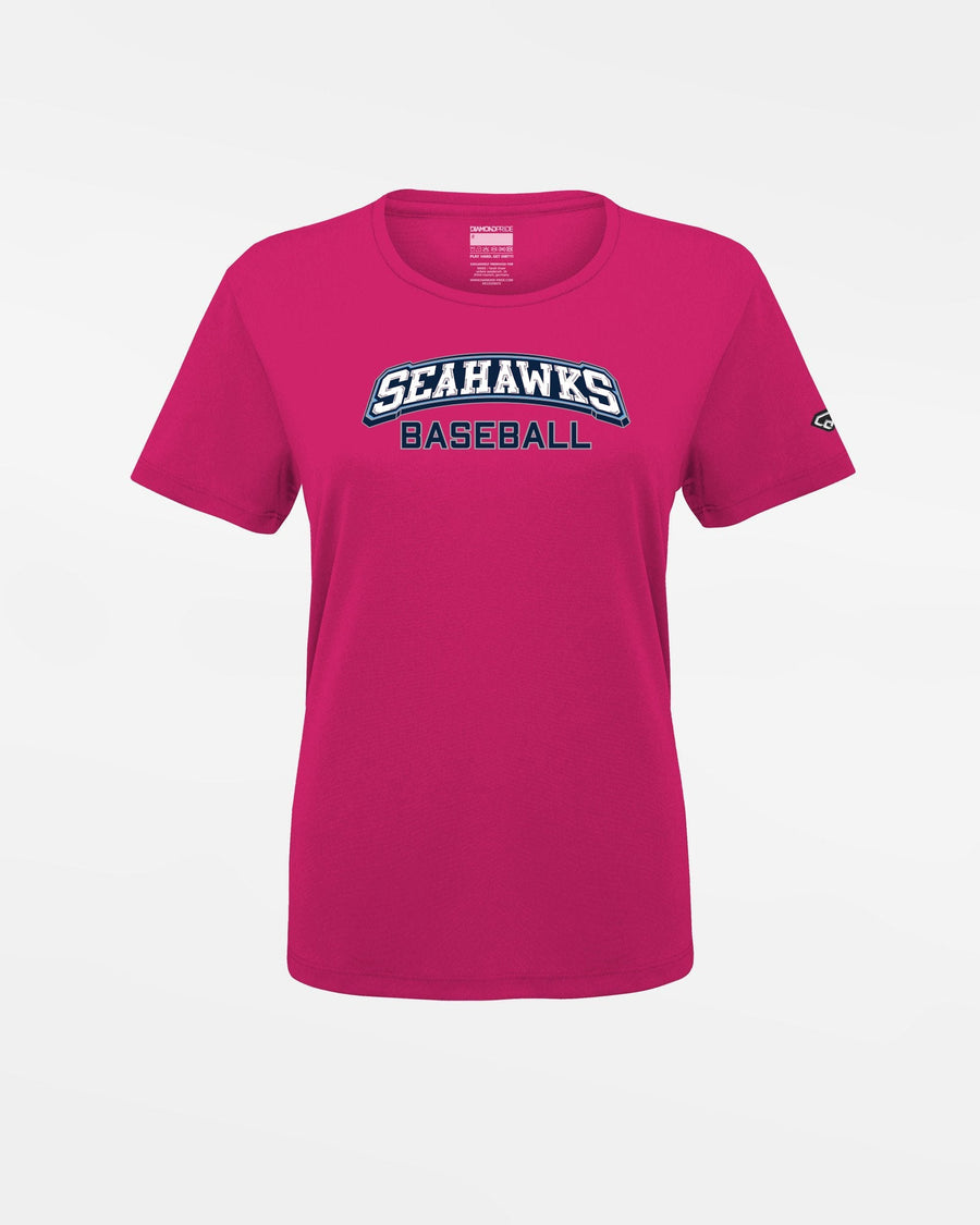 Diamond Pride Ladies Basic Functional T-Shirt "Kiel Seahawks", Seahawks Baseball, pink-DIAMOND PRIDE