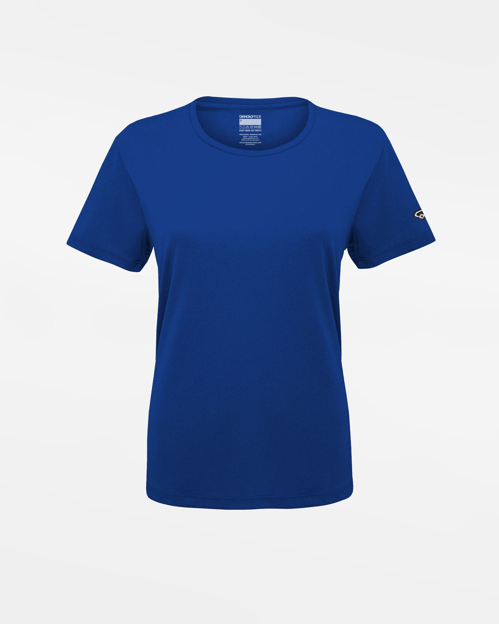 Diamond Pride Ladies Basic Functional T-Shirt, royal-blau-DIAMOND PRIDE