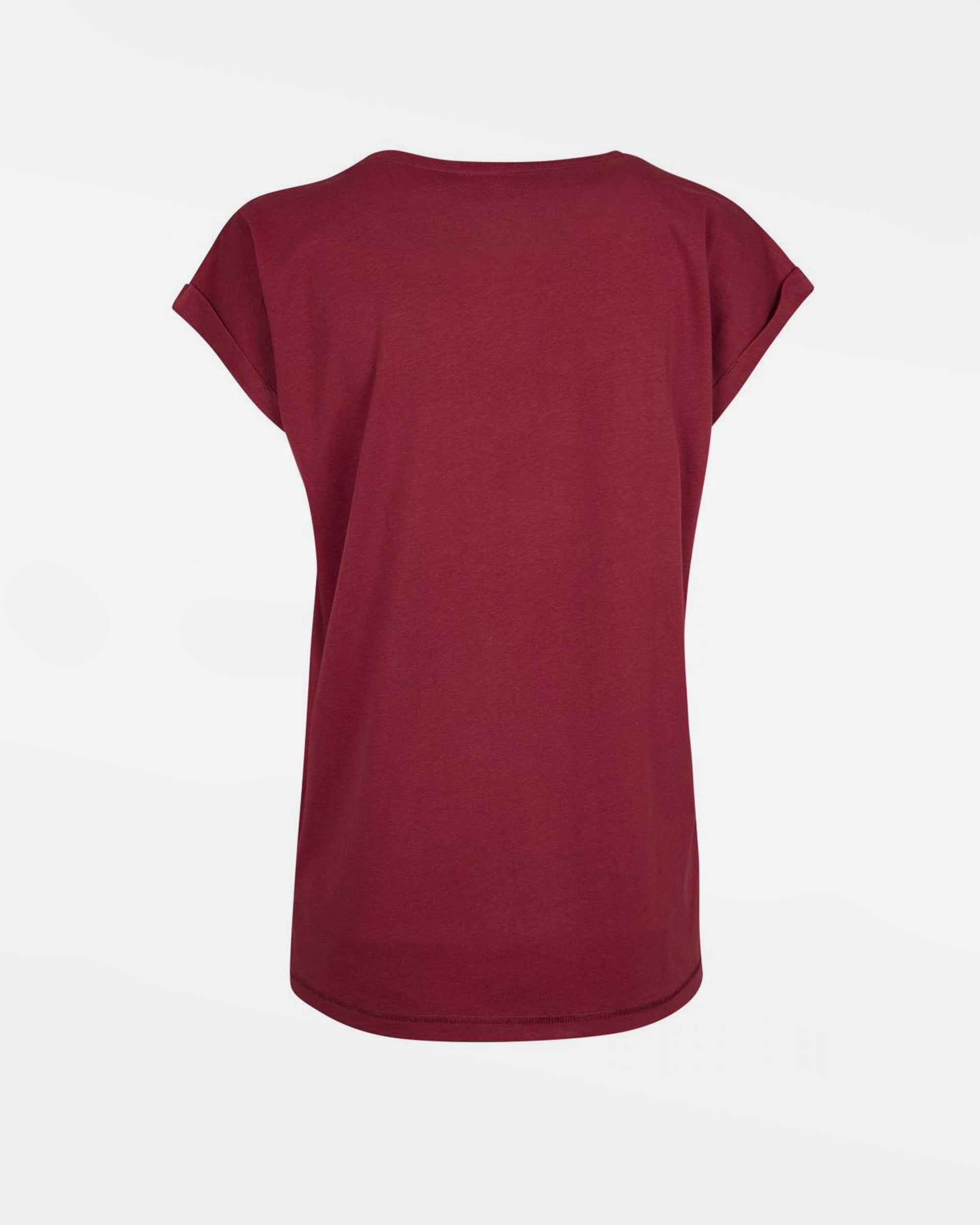 Diamond Pride Ladies Flowy T-Shirt, weinrot-DIAMOND PRIDE