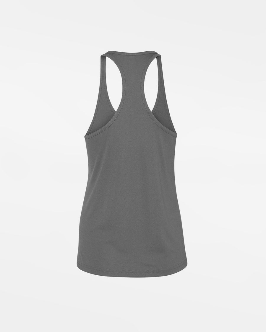 Diamond Pride Ladies Light-Performance Racerback Tank, dunkelgrau-DIAMOND PRIDE