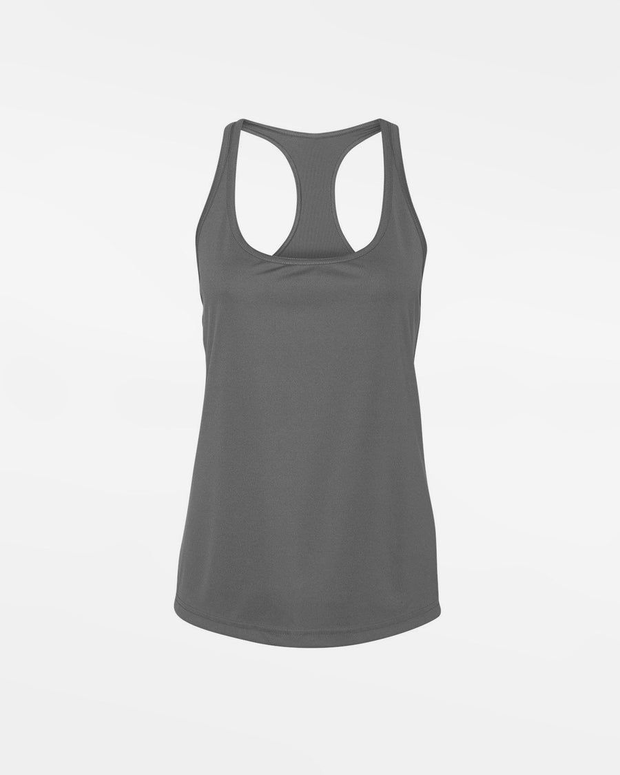 Diamond Pride Ladies Light-Performance Racerback Tank, dunkelgrau-DIAMOND PRIDE