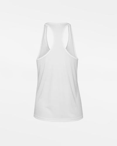 Diamond Pride Ladies Light-Performance Racerback Tank, weiss-DIAMOND PRIDE