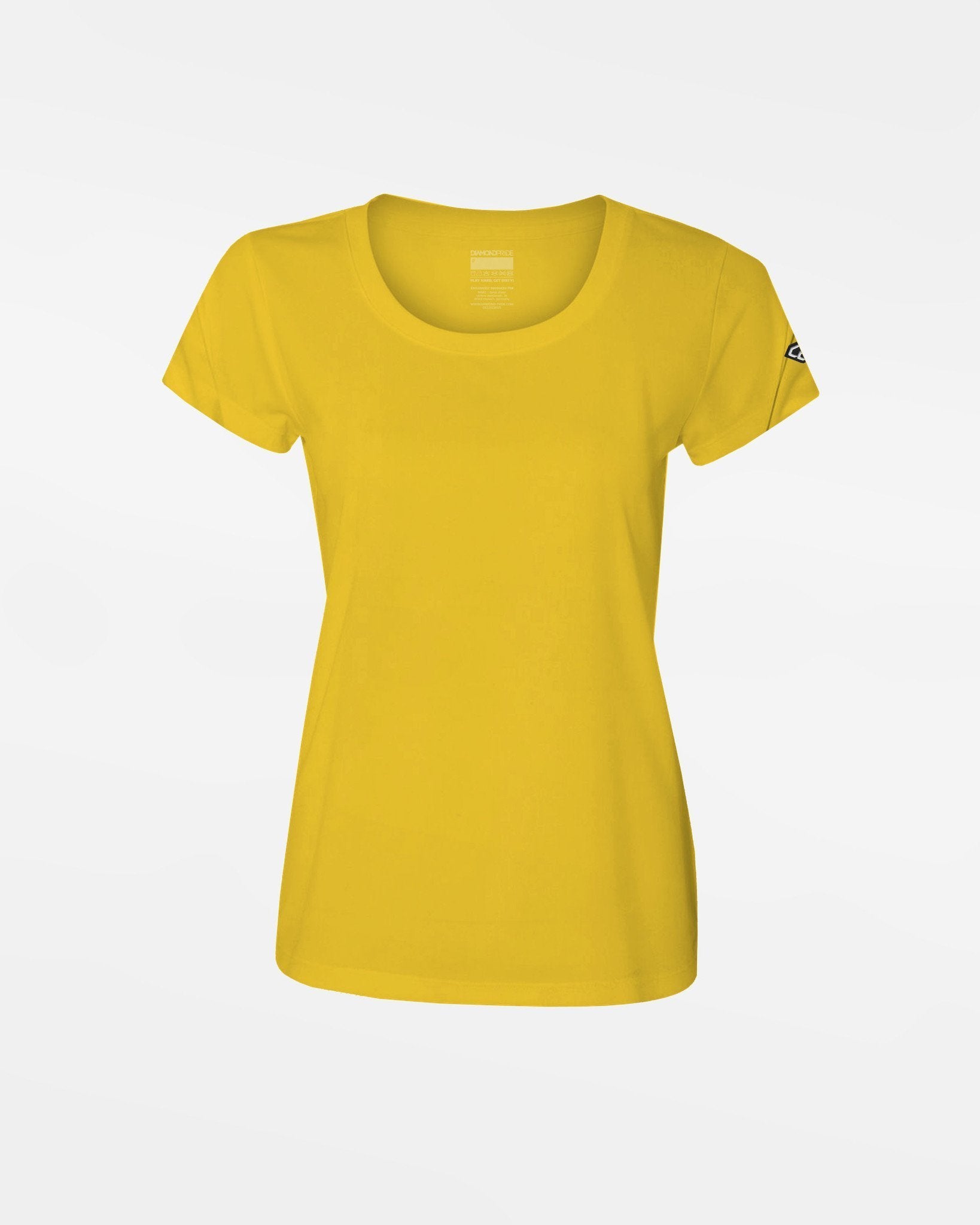 Diamond Pride Ladies Light-Performance T-Shirt, gelb-DIAMOND PRIDE