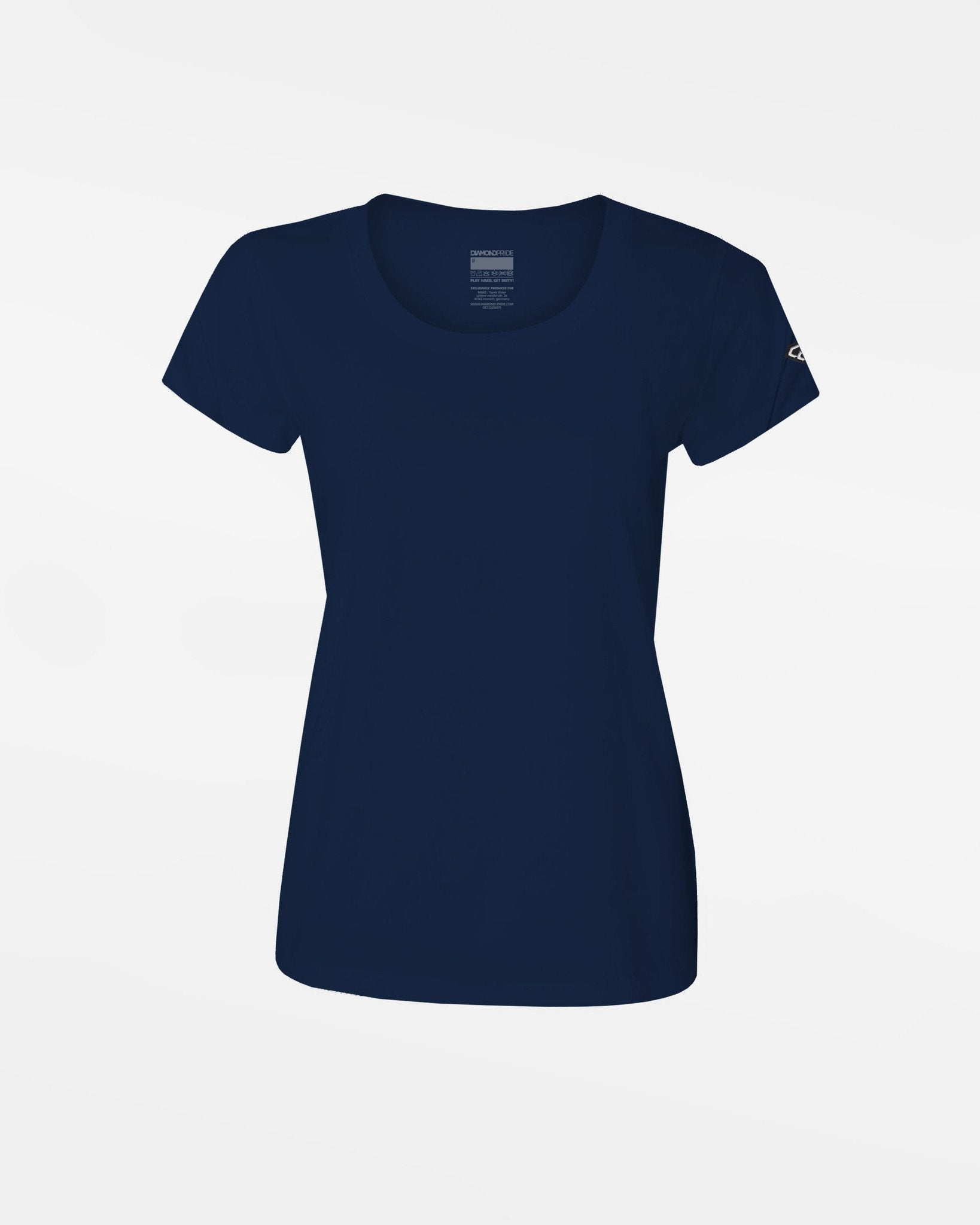 Diamond Pride Ladies Light-Performance T-Shirt, navy blau-DIAMOND PRIDE