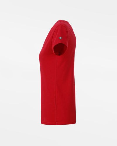 Diamond Pride Ladies Premium Light T-Shirt "Hard Bulls", rot-DIAMOND PRIDE