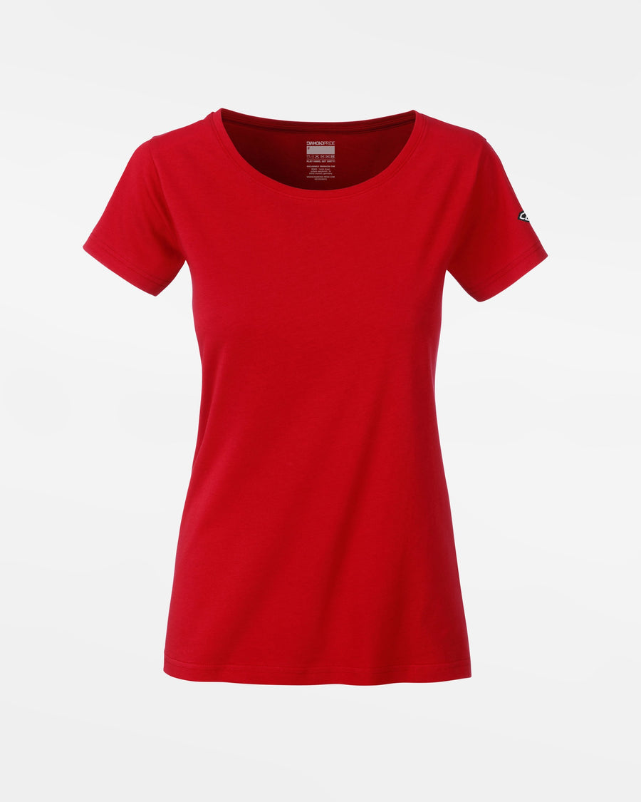 Diamond Pride Ladies Premium Light T-Shirt, rot-DIAMOND PRIDE
