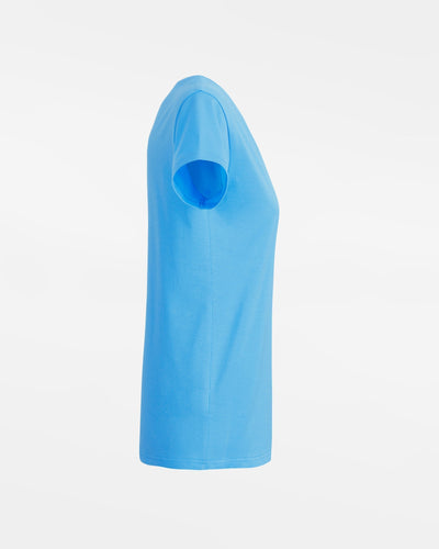 Diamond Pride Ladies Premium Light T-Shirt "Kiel Seahawks", Seahawks Baseball & Eyes, sky blau-DIAMOND PRIDE