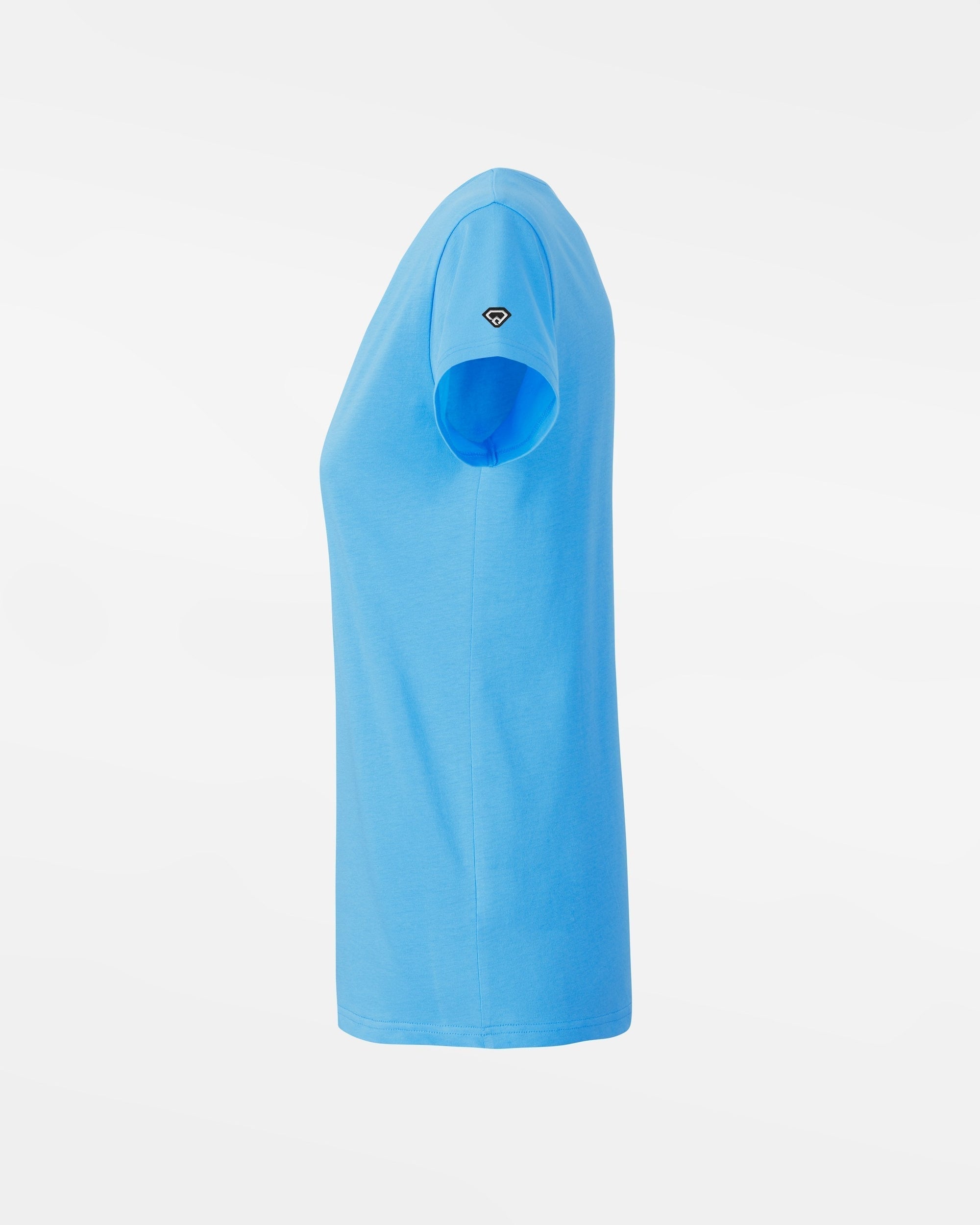 Diamond Pride Ladies Premium Light T-Shirt "Kiel Seahawks", Seahawks Baseball & Eyes, sky blau-DIAMOND PRIDE