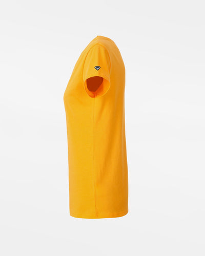 Diamond Pride Ladies Premium Light T-Shirt "Munich Caribes", Palme, gelb-DIAMOND PRIDE